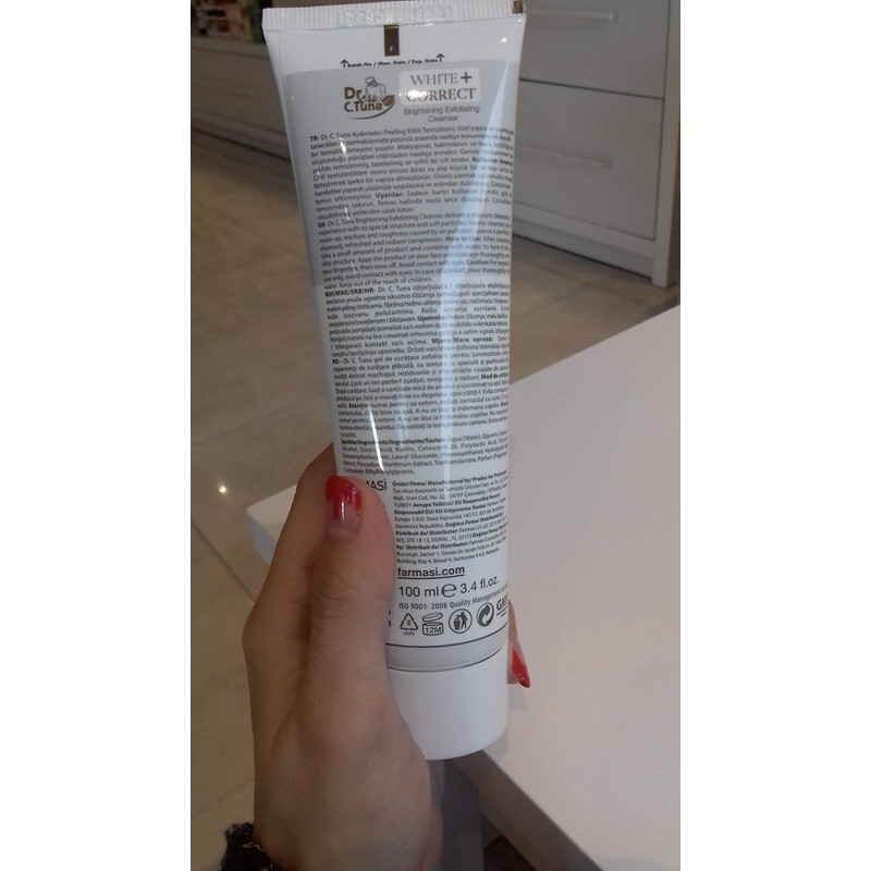 Dr C Tuna White Correct Brightening Exfolianting Cleanser 100 ml