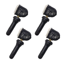 FASTCHE TPMS Sensor,433MHz Tire Pressure Monitor System for Subaru XV Outback Ascent Impreza Replaces# 28103-FL000 28103FL000 28103-FL00A（4 Pack）