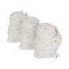 Nemesis Now Three Wise Owls Figurine 9cm White