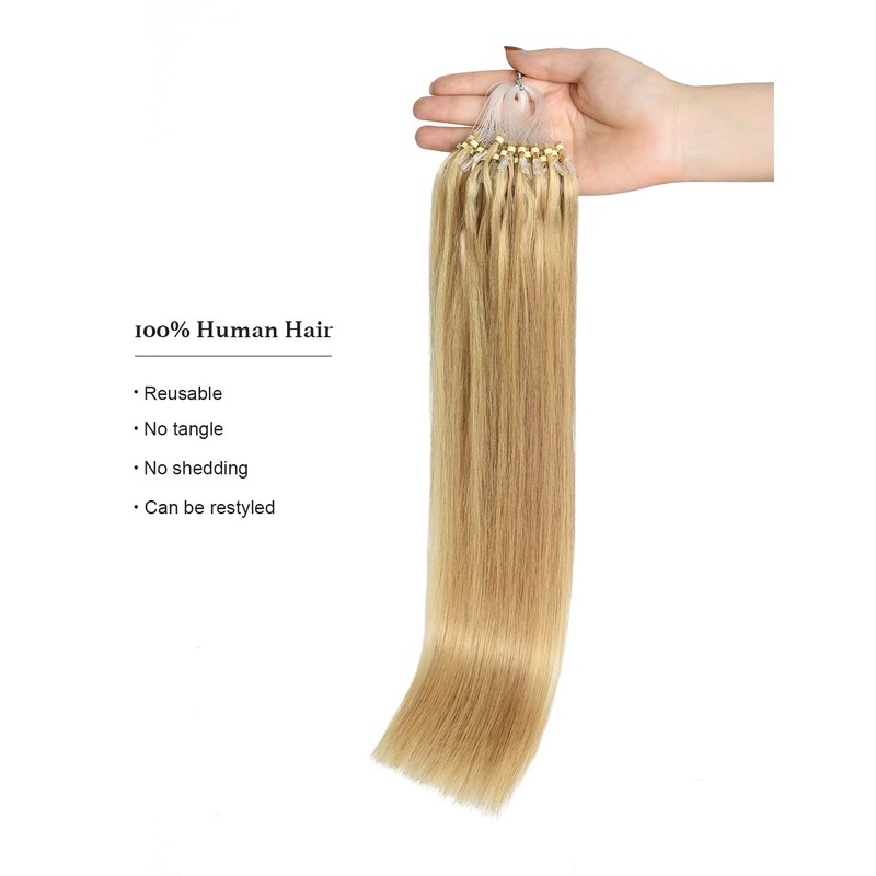 Yamel Micro Loop Hair Extensions 1G 50 Strands 16 Inch