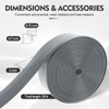 LukLoy 2" Wide 20ft Long Vinyl Straps for Patio Chairs