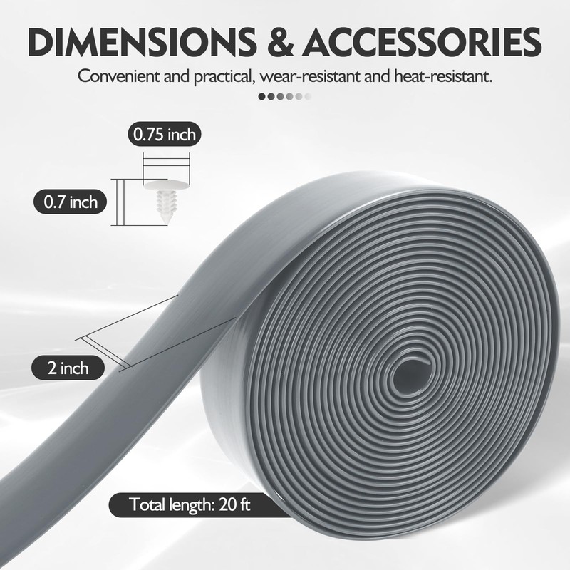 LukLoy 2" Wide 20ft Long Vinyl Straps for Patio Chairs