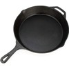 Backcountry Cast Iron Skillet(10 Inch Medium Frying Pan + Cloth