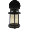 Grave Lantern with Columns 21 cm (Black)