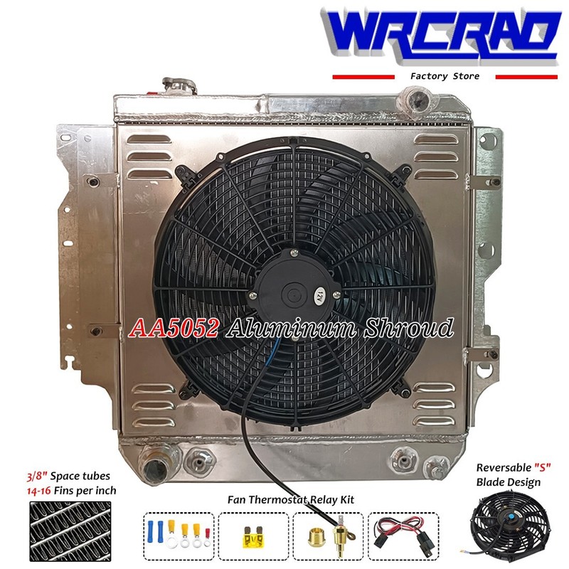 WRCRAD Radiator+Shrou