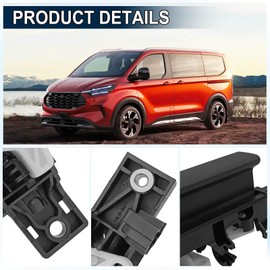 Dunviku Interior Sliding Door Handle Right Passenger Side Interior Door Handle Compatible with Ford Transit T150 T250 T350 2015-2019 Replaces OEM CK4Z6122666A Black Plastic