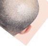Man Bald Micropigmentattion Practice Skin Silicone Hairline Microblading Practice Pads