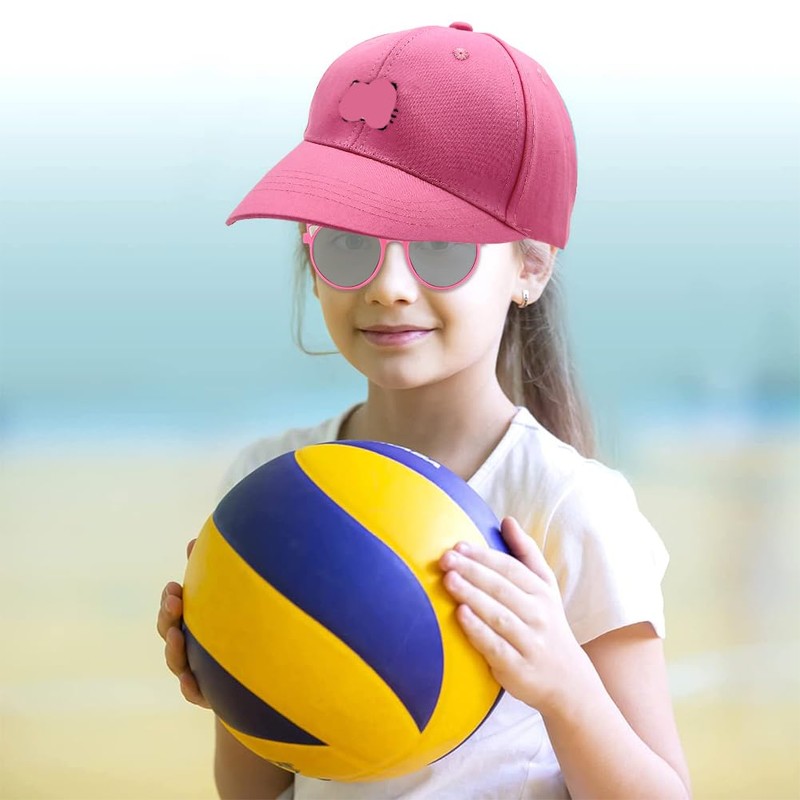 Hellokiitty Children's Baseball Cap, 2 Pieces Baseball Cap and Sunglasses