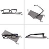 TruVision Readers Computer Reading Glasses 9601-2-Black-2.25