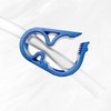 FINBe Blue Plastic Pipe Clamp 6-12mm/1/4''-1/2'' Laboratory Pinch Valve Plastic