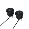 Seat Switch,2X Car Seat Heater Switch Universal 3 Pin Round