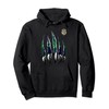 Abercrombie Clan Scottish Crest and Tartan Claw Design Pullover Hoodie,