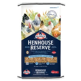 Kalmbach Feeds Henhouse Reserve 17% Whole Grain Complete Layer Feed for Hens, 50 lb