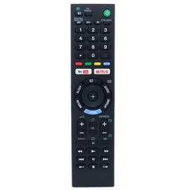Replacement RMT-TX202P Remote Control for Sony TV also Compatible with RM-ED018 RM-ED019 RM-ED032 RM-ED034 RM-ED035 RM-ED036 RM-ED037 RM-ED038 RM-ED040 RM-ED041 RM-ED044 RM-ED045 RM-ED046