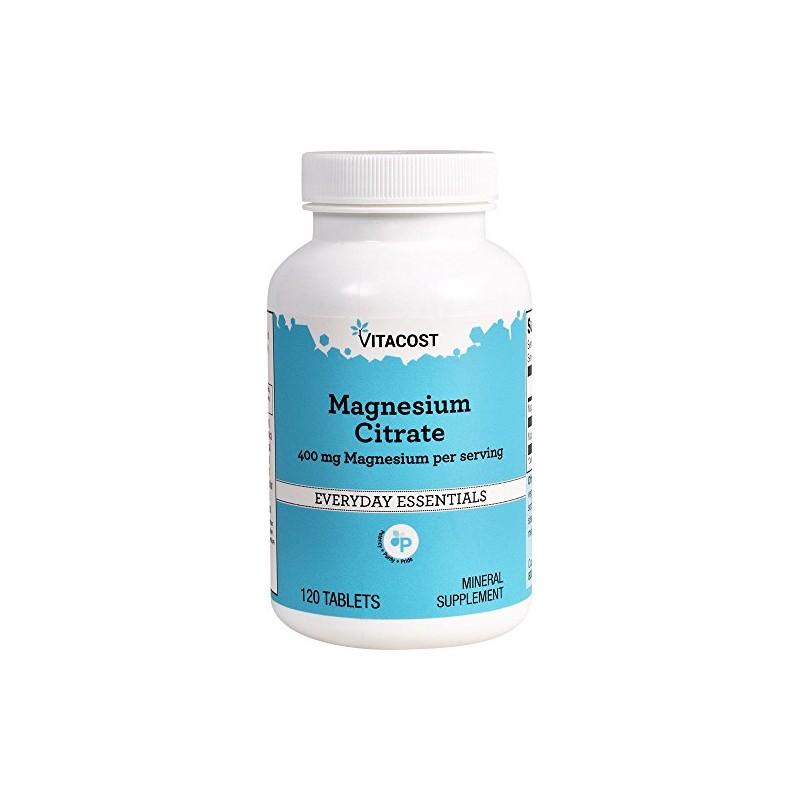 Vitacost Magnesium Citrate - 400 mg per Serving - 120