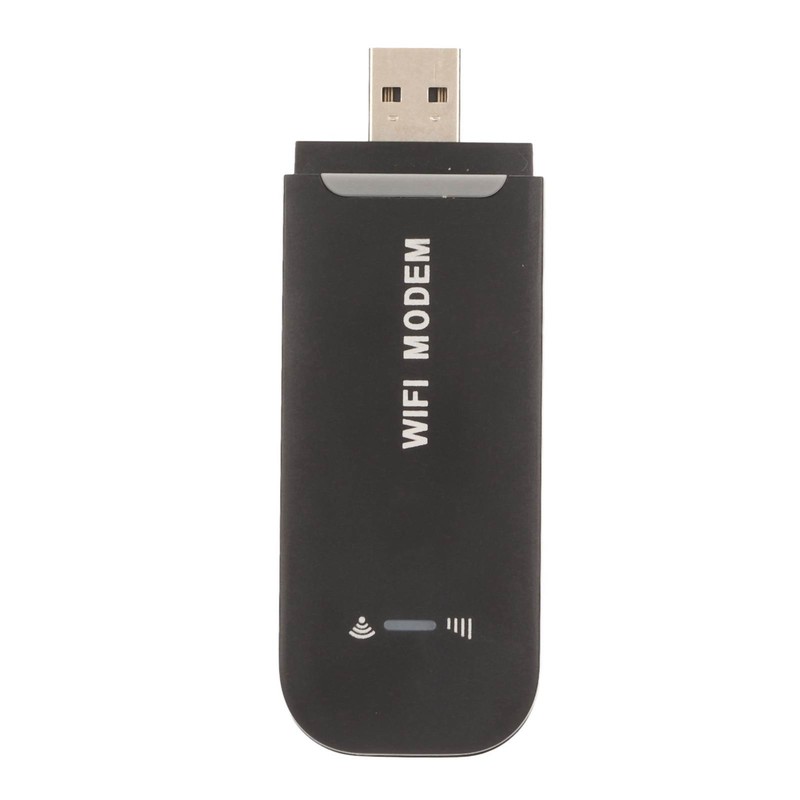 4G WiFi Router Black Up to 10 Users Stable Easy