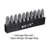 HARFINGTON Right Angle Screwdriver 4" 90 Degree Magnetic Mini Ratchet