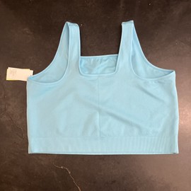 All In Motion NWT All In Motion Seamless Crop Tank Plus Size 3X Blue