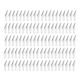 Modelcraft Set of 100x Fine Point Blades, Silver, 11, PKN1711/100