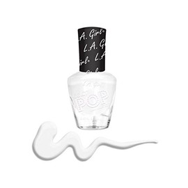 L.A. Girl ColorPop Nail Polish (White On #808)