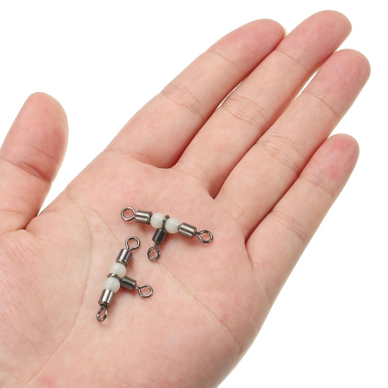 PATIKIL 3 Way Swivel 1.1x0.6 Inch, 30 Pack Cross Line