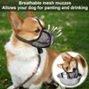 SIVZUMO Muzzle Medium Small Dogs, Prevent Eating, Chewing, Biting Dog
