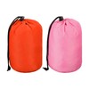 sourcing map 3.9x6.1x6.7 Stuff Sack, 2 Pack Nylon Water Resistant