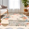 EZKLIN Washable Rugs 3x5, Stain Resistant 3x5 Area Rugs -