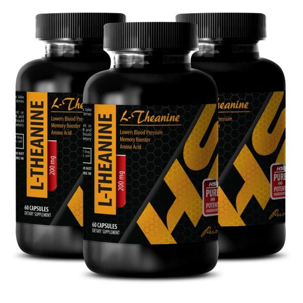 HS PRIME Brain booster natural - L-Theanine 200MG - L-theanine