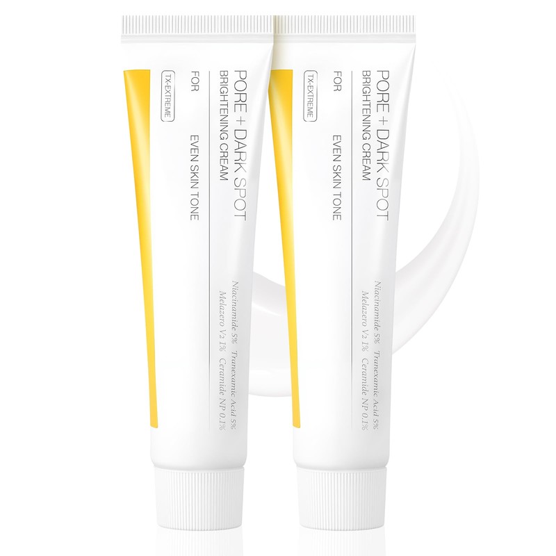 2PCS Crema Hidratante Facial para Atenuar las Manchas Oscuras