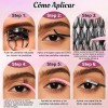 Kit De Extensiones 644 Pestañas Maquillaje Diy Lash Mixto