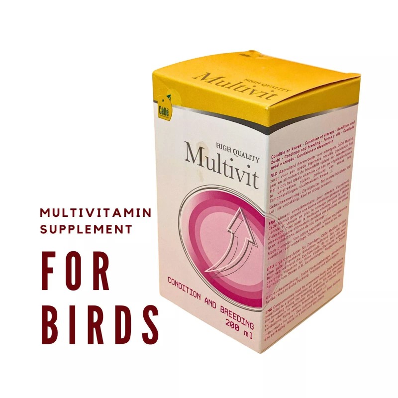 Cede Multivit 200ml high quality condition and breeding, supplement for