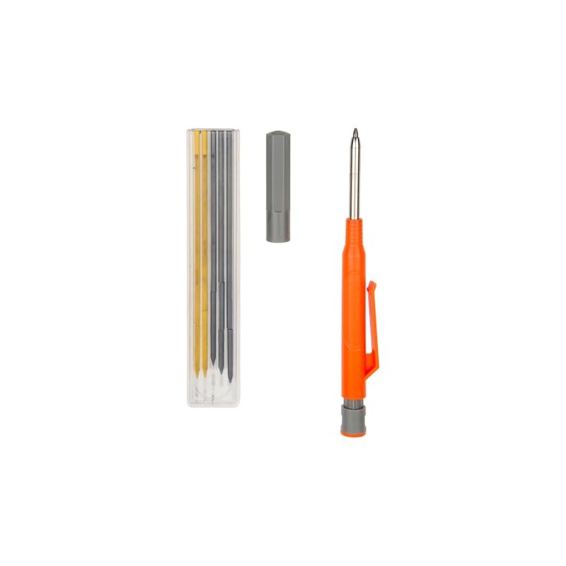 Rhino - Construction Pencil, Carpenter's Pencil, Professional Pencil, 6 Pieces,