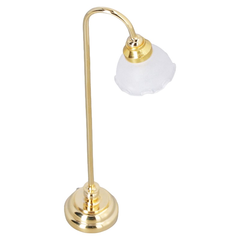 Miniature Dollhouse Floor Lamp 1/12 Scale Miniature Furniture for Dollhouse