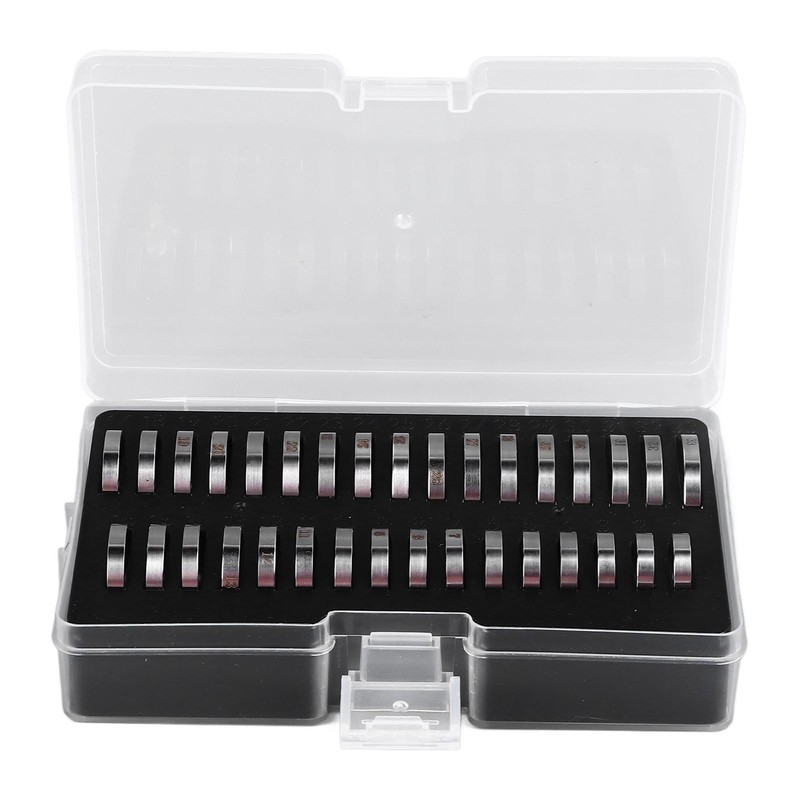 Ring Sizer Measuring Tool Portable Exquisite Polishing Stainless Steel Finger
