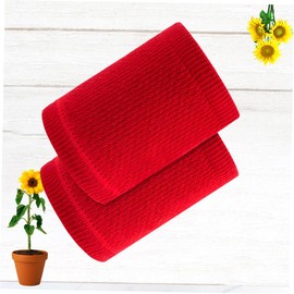 Baluue 2 Pairs Sports Compression Wristband Gym Wrist Wraps Weightlifting Sweat Bands Wrist Support