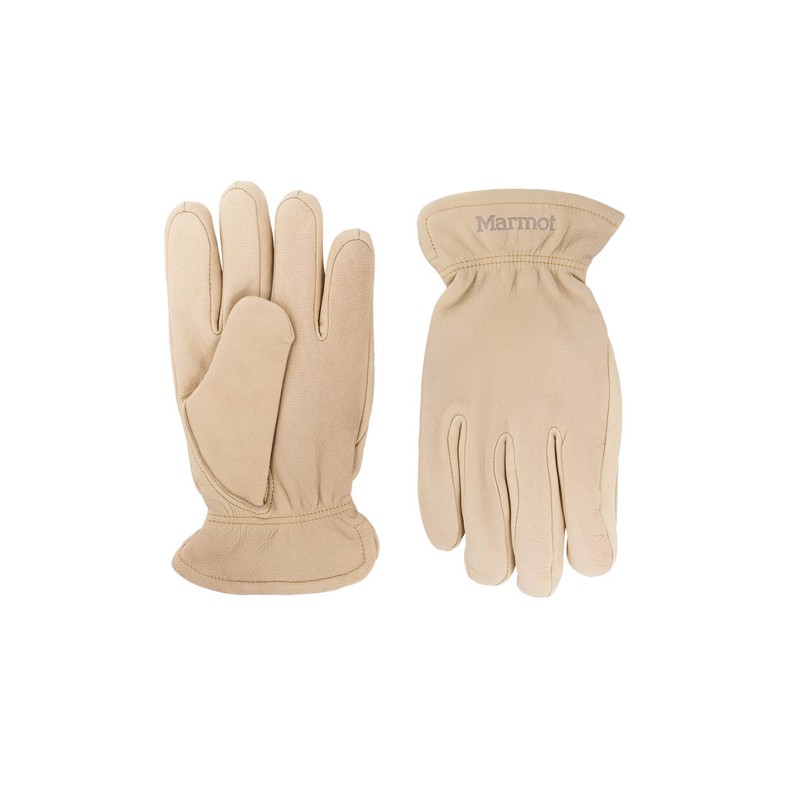Marmot Herren Basic Work Glove, gefütterte Lederhandschuhe, robuste Arbeitshandschuhe, mit