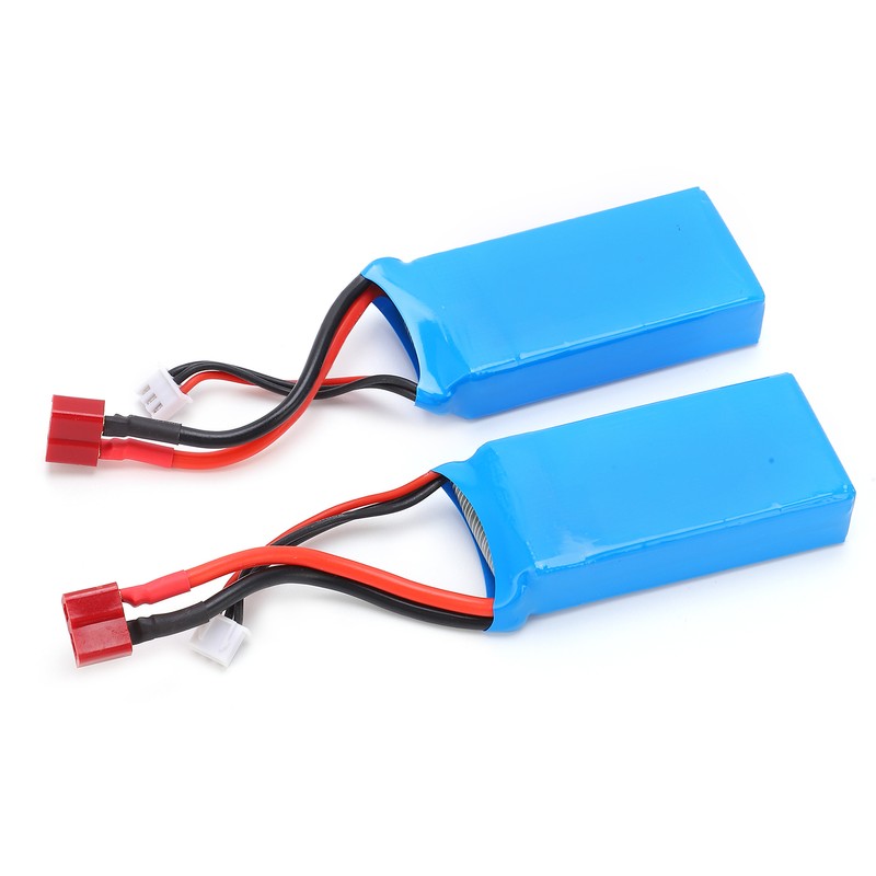 7.4V 1500mAh Lithium Batteries 15C T Plug Model Battery for