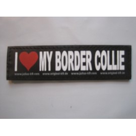 I My Border Collie (Small) Package of 2 Julius-K9 Labels for K-9 Harnesses