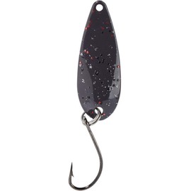 Balzer Spoon Swindler 2.3 g – Trout Blinker, Colour: Black/Red Glitter/Black/Red Glitter