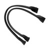 1 Pair Leather Bag Handles DIY Handcraft Sew On Ear