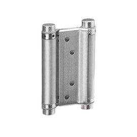 Meister 311356 Swing-Door Hinge 100 mm Brushed Stainless Steel