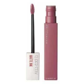 Maybelline SuperStay Matte Ink Labial Líquido, Larga Duración 16 Horas, Alta Pigmentación Sin Transferencia, Aplicador de Precisión en Flecha, Tono 15 Lover, 5 ml