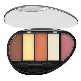Bissú Eyeshadow Pallet (Quinteto) 5 colors with Dual-ended Eyeshadow Applicator (04 Fluye)