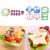 25Pcs Sandwich Cutters Set Safe Sandwiches Fruit Cookie Cutters for