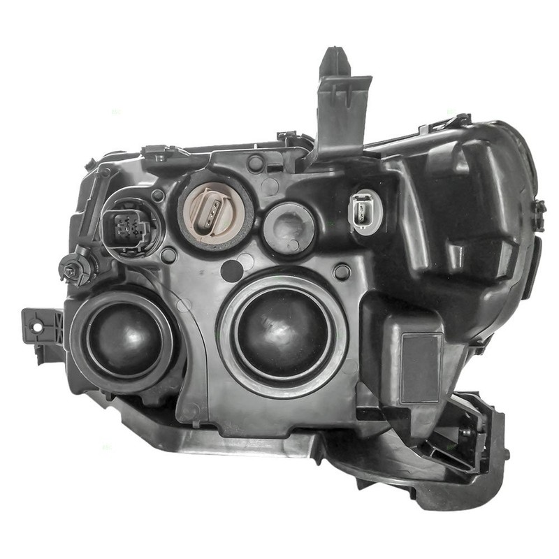 Brock Aftermarket Replacement Passenger Right Halogen Combination Headlight Assembly Compatible