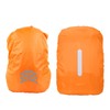 HORREX Rain Cover Backpack Fluorescent Orange Colour Reflective Arrow +