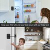 Ougourim Refrigerator Lock - Upgraded Combination Lock for Kids' Safety,