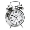 Atlanta 1646-19 Double Bell Alarm Clock Loud 14 cm Metal