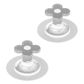 Toilettensitz-Heber, 2 Stück, Blumenform, WC-Deckelgriff, Hilfsmittel, Klebemontage, die Lösung, um das Berühren des WC-Sitzes zu vermeiden